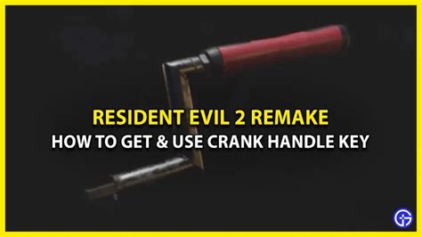 Where to Find the Square Crank Handle in the .